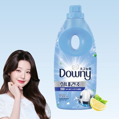 다우니 실내건조 삶음탈취 민트&시트러스 초고농축섬유유연제 본품 1L