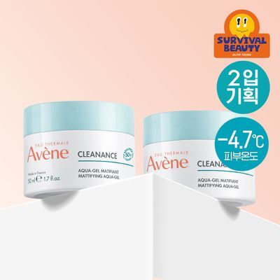 [수분/진정] 아벤느 클리낭스 아쿠아크림-인-젤 수분 크림50ml 2입기획 