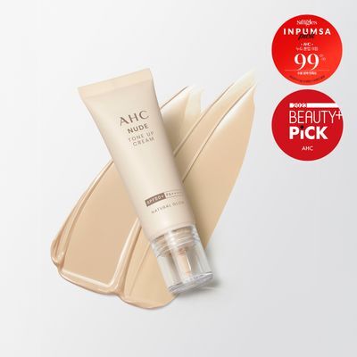 [파데프리/톤업] AHC 누드 톤업 크림 내추럴 글로우 40ml SPF50+ PA++++