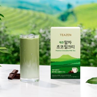 티젠 제주 말차 초코 밀크티 20T