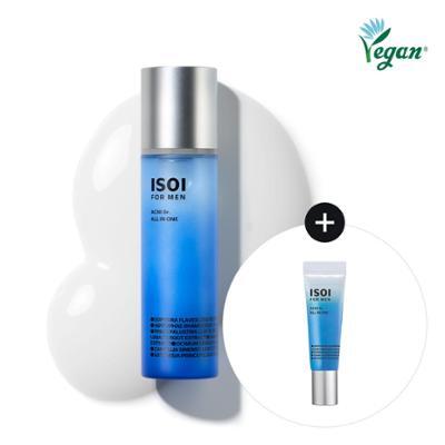 [개기름/속피지] 아이소이 포맨 아크니 닥터 올인원 100ml 기획 (+진정 올인원 15ml)