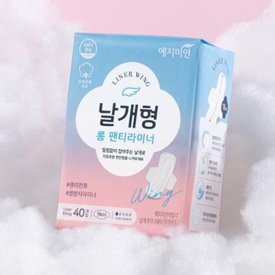 예지미인 날개형 롱 팬티라이너 40P