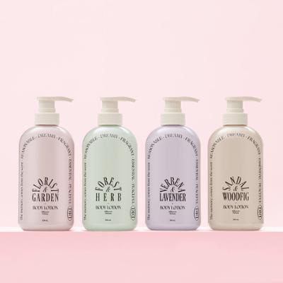 오디드 밀크인세라 퍼퓸 바디 로션 500ml 4종