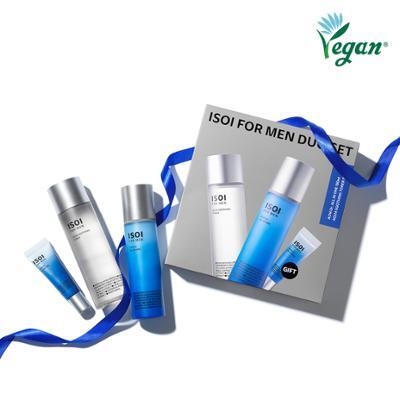 [개기름All케어] 아이소이 포맨 아크니 닥터 올인원 듀오(진정 올인원100ml+15ml+아쿠아수딩토너 150ml)