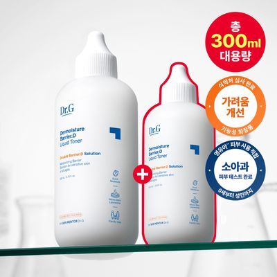 [속보습] 닥터지 더모이스처 배리어 D 리퀴드 토너 200ml 기획 (+100ml)