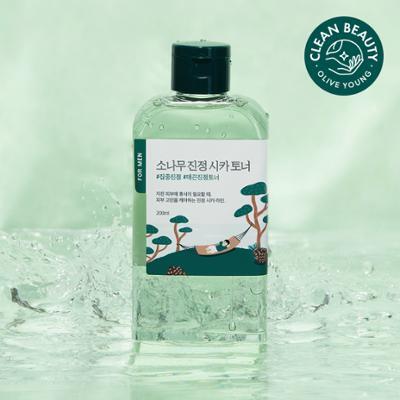 [민감진정] 라운드랩 포 맨 소나무 진정 시카 토너 200ml