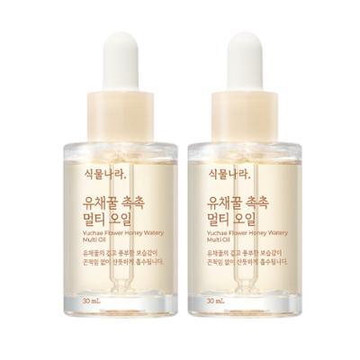 식물나라 유채꿀 촉촉 멀티오일 더블기획 30mL*2