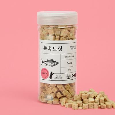페슬러 촉촉트릿 for cat 초미니트릿 참치 50g