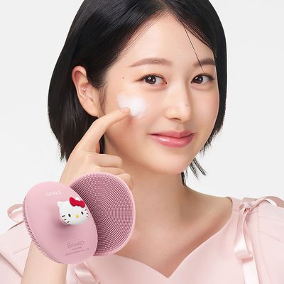 [여행용/클렌징] 게스케 산리오 헬로키티 페이셜 브러시 3 in 1 (그립)