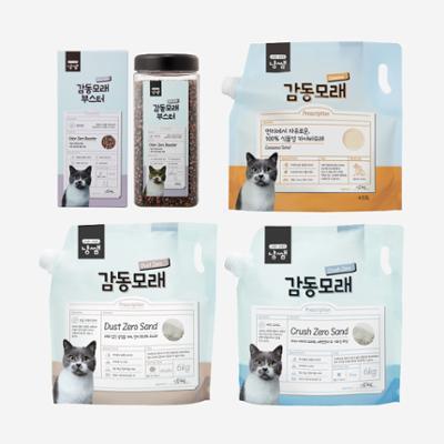 냥쌤 고양이 맞춤 고양이 모래 카사바 모래 / 모래 탈취 오도제로