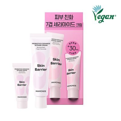 마몽드 프로바이오틱스 세라마이드 인텐스 크림 60ml 기획 (+30ml)