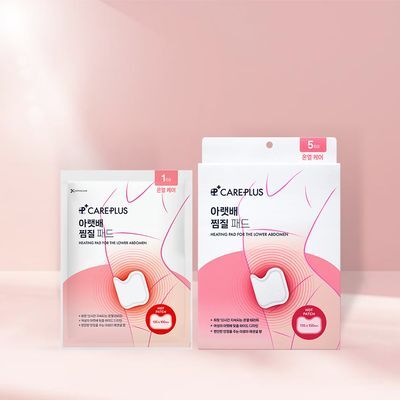 케어플러스 아랫배 찜질 패드 1매입/5매입