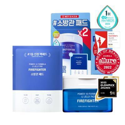 [쿨링/진정]잇츠스킨 파워10 포뮬라 엘아이 젤리 패드 감초줄렌 70매 (+70매 리필기획) *