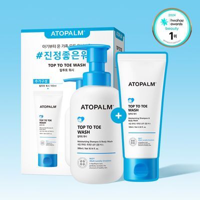 아토팜 탑투토 워시 300ml 기획(300ml+100ml)