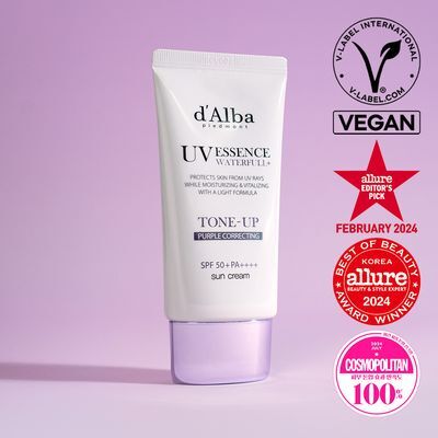 [산뜻보송] 달바 퍼플 톤업 선크림 50ml