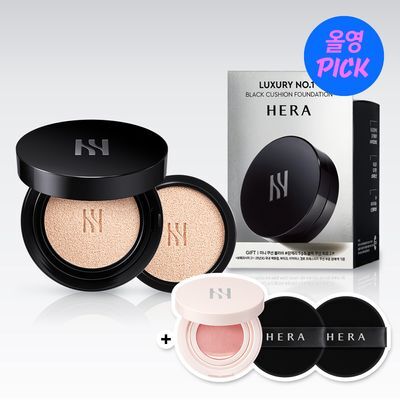[7월올영픽/프리미엄 1위] 헤라 블랙 쿠션 파운데이션 기획 (15g+15g) 9 Colors