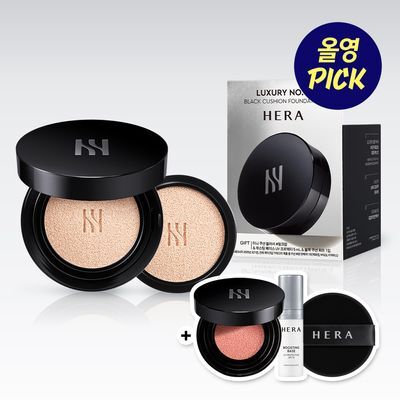 [9월 올영픽/NEW 로지 아이보리 단독 출시] 헤라 블랙 쿠션 파운데이션 기획 (15g+15g) 9 Colors
