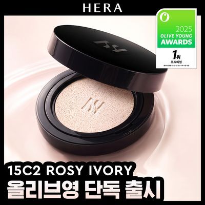 [단독/NEW 로지 아이보리 출시] 헤라 블랙 쿠션 파운데이션 기획 (15g+15g) 9 Colors