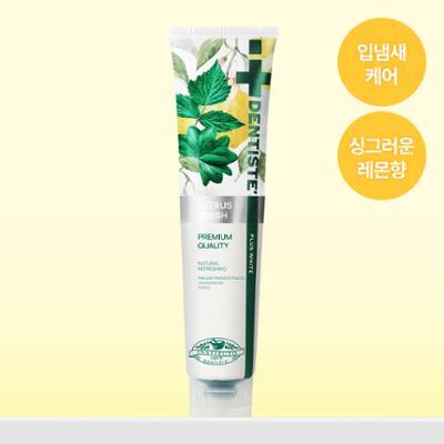 [불소 포함/대용량] 덴티스테 시트러스 후레쉬 치약 200g
