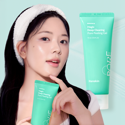 [모공디톡스/화잘먹] 한스킨 딥클리어링 모공 필링젤 75ml
