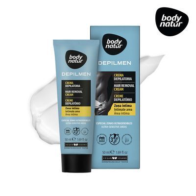 바디네이처 제모크림 맨 민감 부위용 50ml