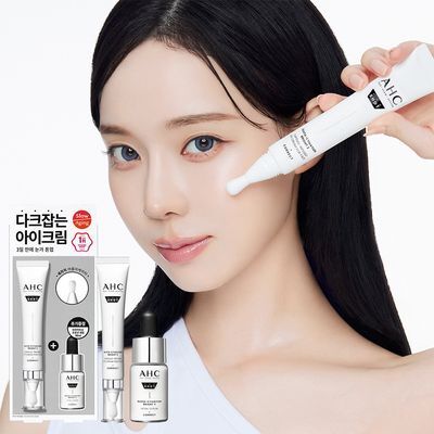 [미백/단독기획]AHC 프로샷 글루타 브라이트 아이크림 포페이스 30ml기획 (+세럼10ml)