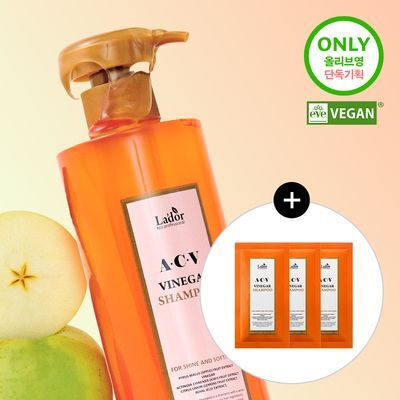 [지성샴푸] 아도르 사과 식초 샴푸 430ml 기획 (+30ml 증정)