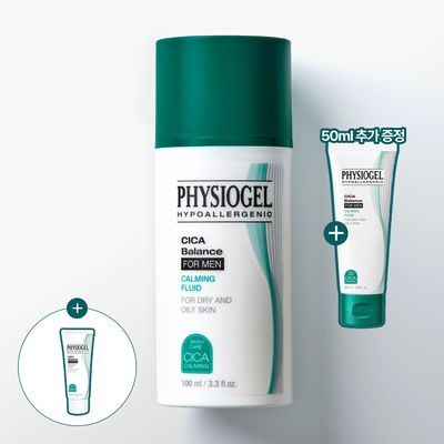 [50ml추가증정] 피지오겔 시카밸런스 포맨 카밍 플루이드 100ml (기획/단품)