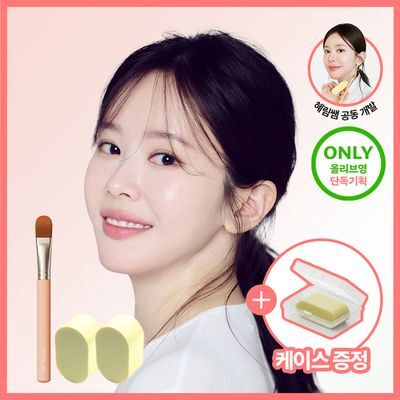[혜림쌤 공동개발]더툴랩 해피림 탱글 밀착 듀오(브러쉬&스펀지 세트 / 스펀지 기획)