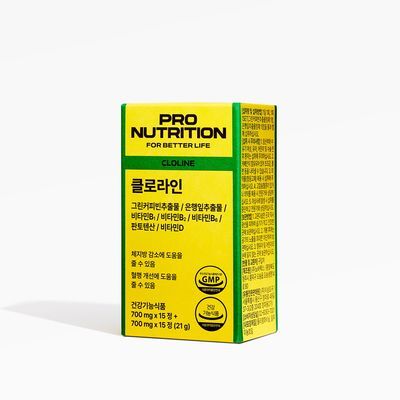 프로뉴트리션 클로라인 700mg*9정+9정