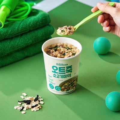 [NEW/죽]발보아 오트죽 소고기미역 40g