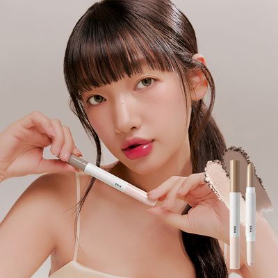 [쉐딩/하이라이터 듀얼 스틱] 삐아 라스트 윤곽 스틱(웜/쿨)