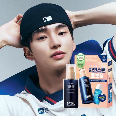 다슈 맨즈 톤 컨트롤 커버로션 65ml 기획 (+클렌징오일 20ml) 2종