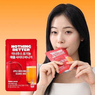 낫띵베럴 이너주스 유기농 애플사이다비니거 100ml