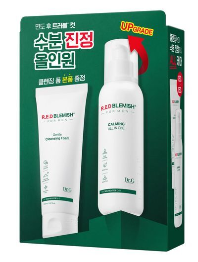 [Moisture Soothing Lotion/Free Full-size Gift] Dr.G Red Blemish For Men Fluid/Foam 2-Piece Special Set