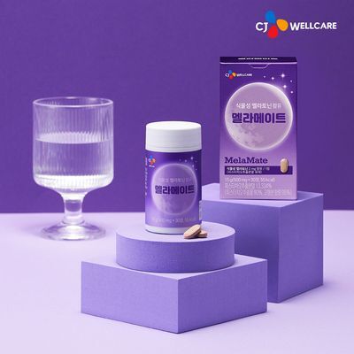 식물성 멜라토닌 함유 멜라메이트 정제 30정