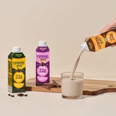 종근당건강 다이어트코치 280ml 초코/커피/시리얼맛 3종 택1