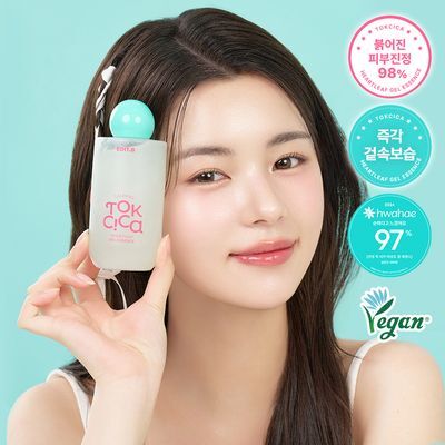[붉은피부진정/겉속보습] 에딧비 진정 톡 시카 어성초 겔 에센스 200ml