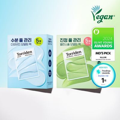 토리든 모델링 팩 5개입 리필 기획 2종(다이브인/밸런스풀)