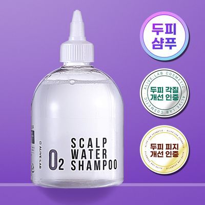 ALIVE LAB O2 Scalp Water Shampoo 350ml