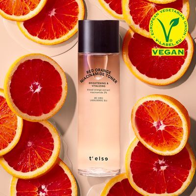 [첫 단계 톤업 케어] 티엘스 레드 오렌지 나이아신아마이드 토너 150ml 