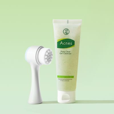 [트러블/민감/기획] 아크네스 모공 클리어 젤 클렌저 125ml 기획 (+세안 브러쉬)