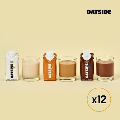 오트사이드 귀리음료 12입 3종 택 1 (오리지널/초코)