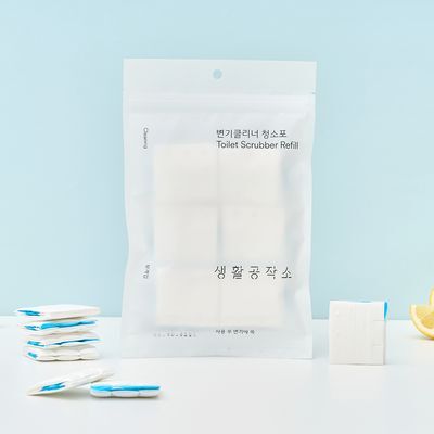 생활공작소 변기클리너 청소포 12EA 3개