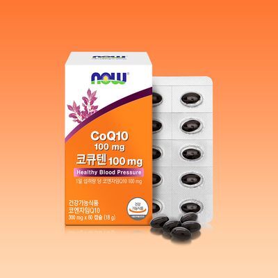 나우푸드 코큐텐 100mg 60캡슐 (2개월분)