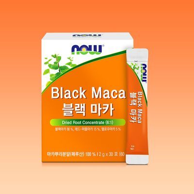 나우푸드 블랙마카 분말스틱 30포 (1개월분)