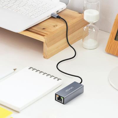 모락 프로토 USB C타입 기가비트 이더넷 유선 랜카드 허브