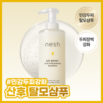 네쉬 소이 바이옴 스칼프 밸런싱 샴푸 480ml
