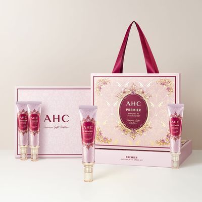 [리프팅/선물세트]AHC 프리미어 앰플 인 아이크림 기프트 세트 40ml*4ea
