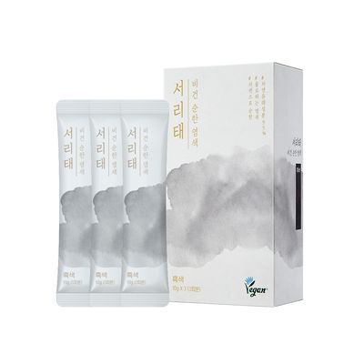 꽃을든남자 서리태 비건 순한 염색 2종 중 택 1 (흑색/갈색)